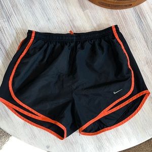 Black & Orange Nike Shorts